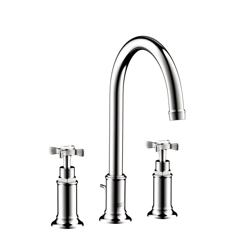Hansgrohe 16513001 Axor Montreux Widespread Faucet Cross Handles Chrome 1