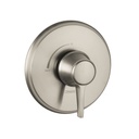 Hansgrohe 15404821 Metris C Pressure Balance Trim Brushed Nickel 1
