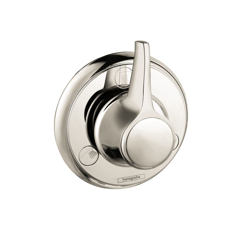 Hansgrohe 15934831 Metris C Trio Quattro Diverter Trim Polished Nickel 1