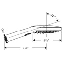 Hansgrohe 04528820 Raindance Select E 120 3 Jet Handshower Brushed Nickel 2