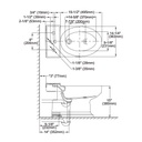 TOTO BT930B12 Lloyd Bidet Vertical Spray 3