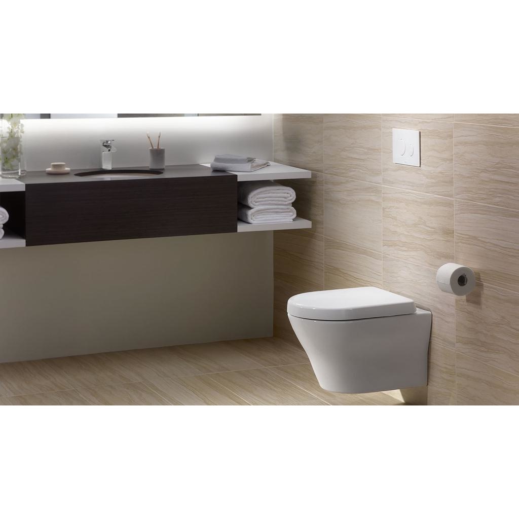 TOTO CWT437117MFG MH Wall Hung Toilet And DUOFIT In Wall Tank System Copper Pipe 4