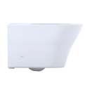 TOTO CT437FG MH Wall Hung Dual Flush Toilet Cotton 4