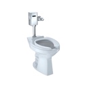 TOTO CT705ULNG Commercial Flushometer Ultra High Efficiency Elongated Toilet Cotton CeFiONtect 1