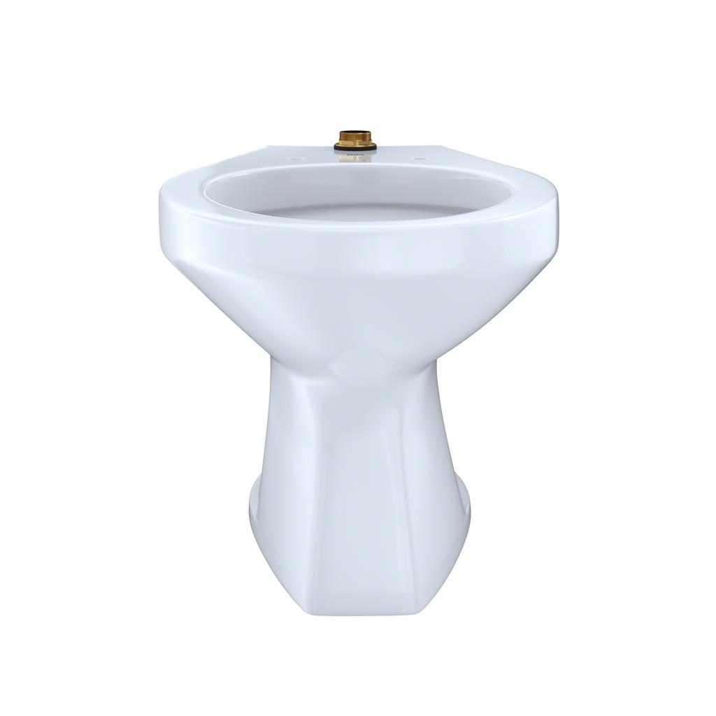 TOTO CT705UN Commercial Flushometer Ultra High Efficiency Elongated Toilet Cotton CeFiONtect 3