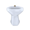 TOTO CT705UN Commercial Flushometer Ultra High Efficiency Elongated Toilet Cotton CeFiONtect 3