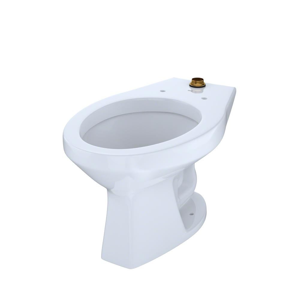 TOTO CT705UN Commercial Flushometer Ultra High Efficiency Elongated Toilet Cotton CeFiONtect 4