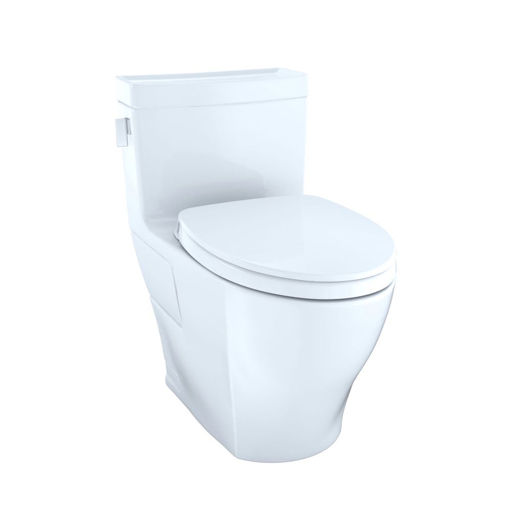 TOTO MS624124CEFG Legato One Piece Elongated Toilet WASHLET Connection Cotton 1