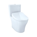 TOTO MW4463046CEMG Aquia IV WASHLET S500e Two Piece Toilet Cotton 1