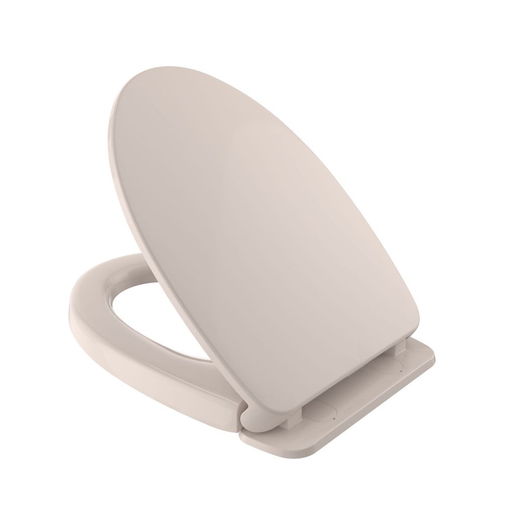 TOTO SS124 SoftClose Elongated Toilet Seat Sedona Beige 1