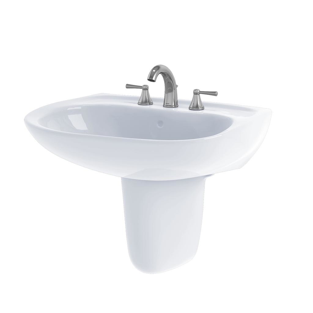 TOTO LHT242 Prominence Wall Mount 4&quot; Lavatory Sink Cotton 3