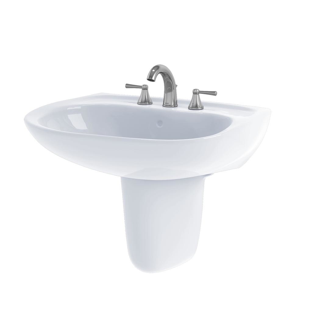TOTO LHT242 Prominence Wall Mount 4" Lavatory Sink Cotton 3