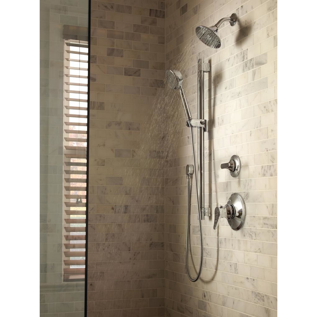 TOTO TS200AL55 Transitional Collection Series A Multi Spray Showerhead 4-1/2 Chrome 3
