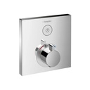 Hansgrohe 15762001 Axor ShowerSelect Square Thermostatic 1 Function Trim Chrome 1