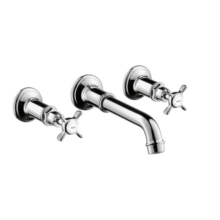 Hansgrohe 16532001 Axor Montreux Widespread Wall Mount Faucet Chrome 1