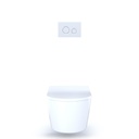 TOTO CWT447247CMFG RP Wall Hung Toilet In Wall Tank System White 3