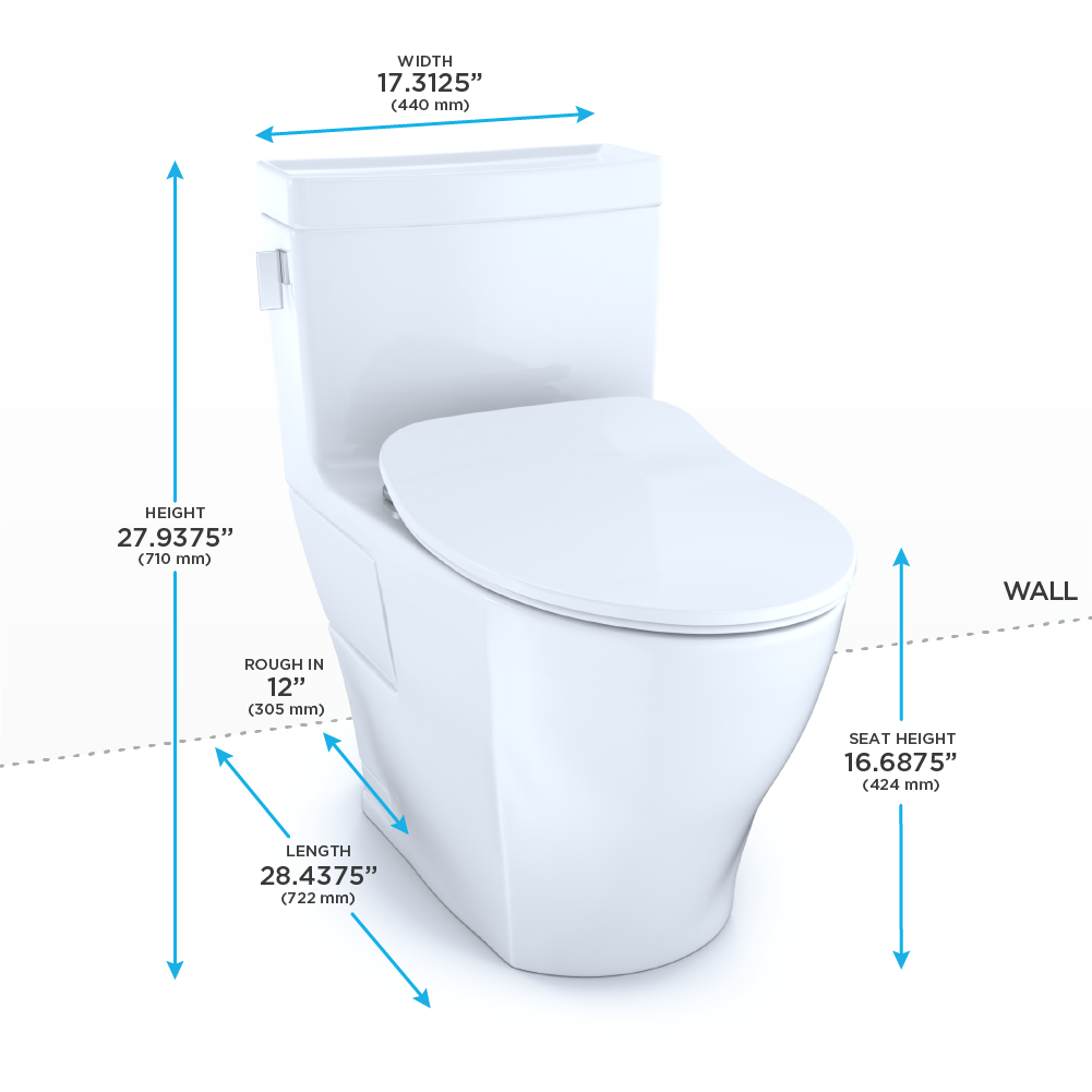 TOTO MS624234CEFG Legato One Piece Elongated Toilet WASHLET Connection Cotton 4