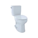 TOTO CST244EFR Entrada Close Coupled Elongated Toilet Cotton Right Hand 1