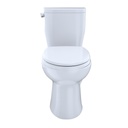 TOTO CST244EFR Entrada Close Coupled Elongated Toilet Cotton Right Hand 3