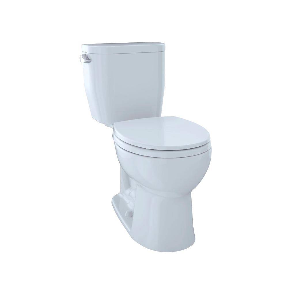 TOTO CST243EFR Entrada Close Coupled Round Toilet Cotton Right Hand 1
