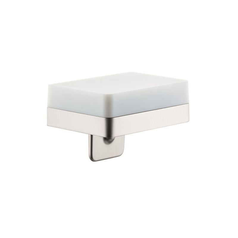 Hansgrohe 42819820 Axor Universal Soap Dispenser With Shelf Brushed Nickel 1