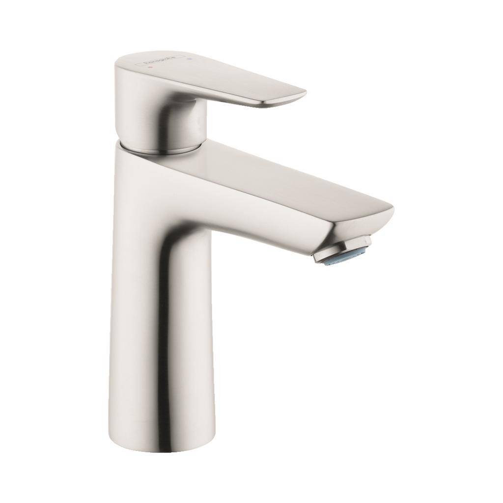 Hansgrohe 71710821 Talis E 110 Single Hole Faucet With Drain Brushed Nickel 1