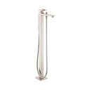 Hansgrohe 32532821 Metropol Freestanding Tub Filler Trim Brushed Nickel 1