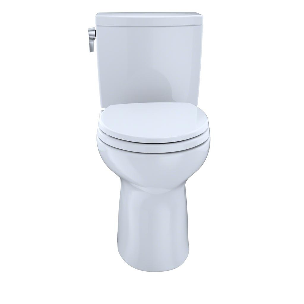 TOTO CST453CUF Drake II Two Piece Round Toilet Ebony 3