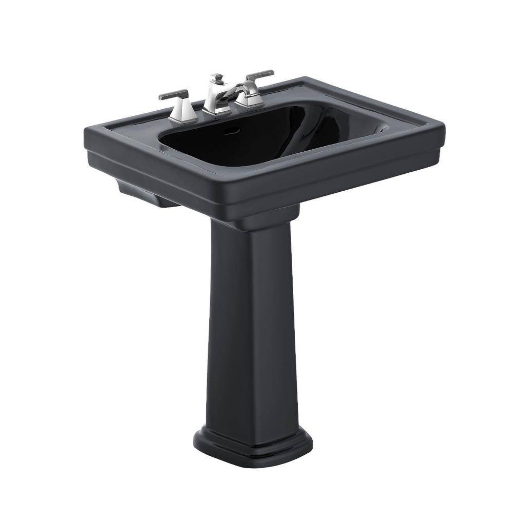 TOTO LPT530N Promenade Pedestal Lavatory Ebony 1