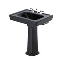 TOTO LPT530N Promenade Pedestal Lavatory Ebony 2