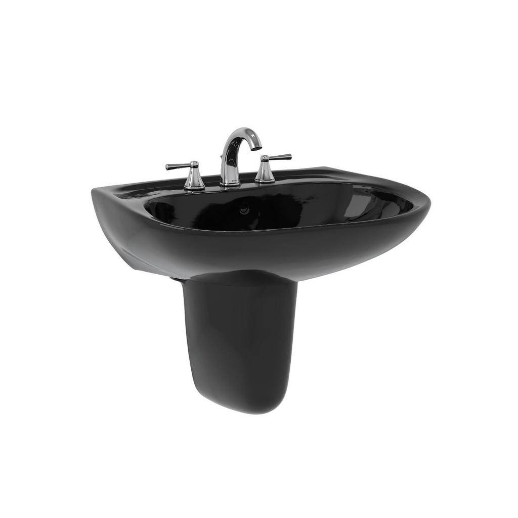 TOTO LHT242 Prominence Wall Mount Lavatory Sink 4&quot; Center Ebony 1