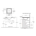 TOTO LT491 Connelly Undercounter Lavatory Ebony 3