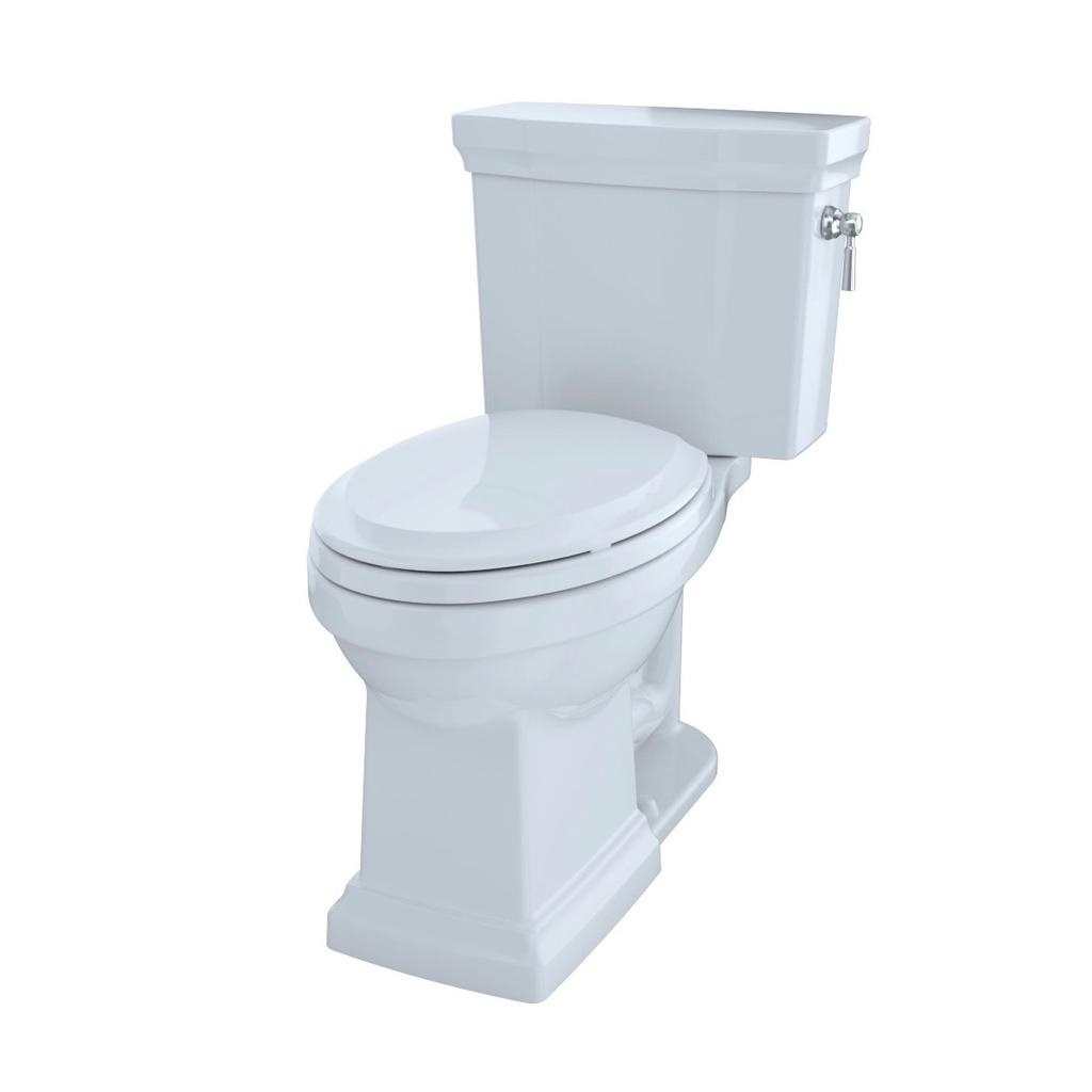 TOTO CST404CEFRG Promenade II Two Piece Toilet Cotton Right Lever 1