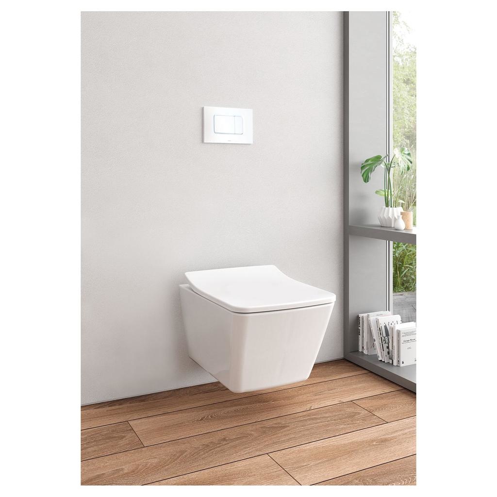 TOTO CWT449249CMFG SP Wall Hung Toilet With In-Wall Tank System Matte Silver 2