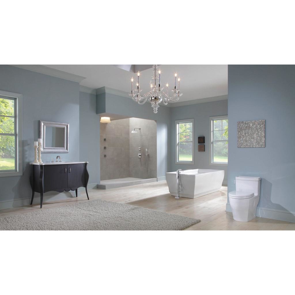 TOTO MS626124CEF Aimes One Piece Elongated Toilet Ebony 2