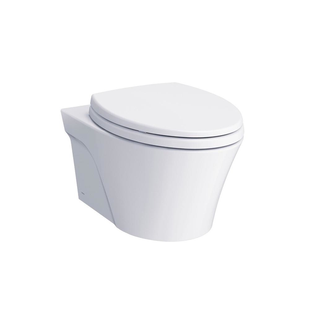TOTO CWT426CMFG AP Wall Hung Toilet With Duofit In Wall Tank Matte Silver 1