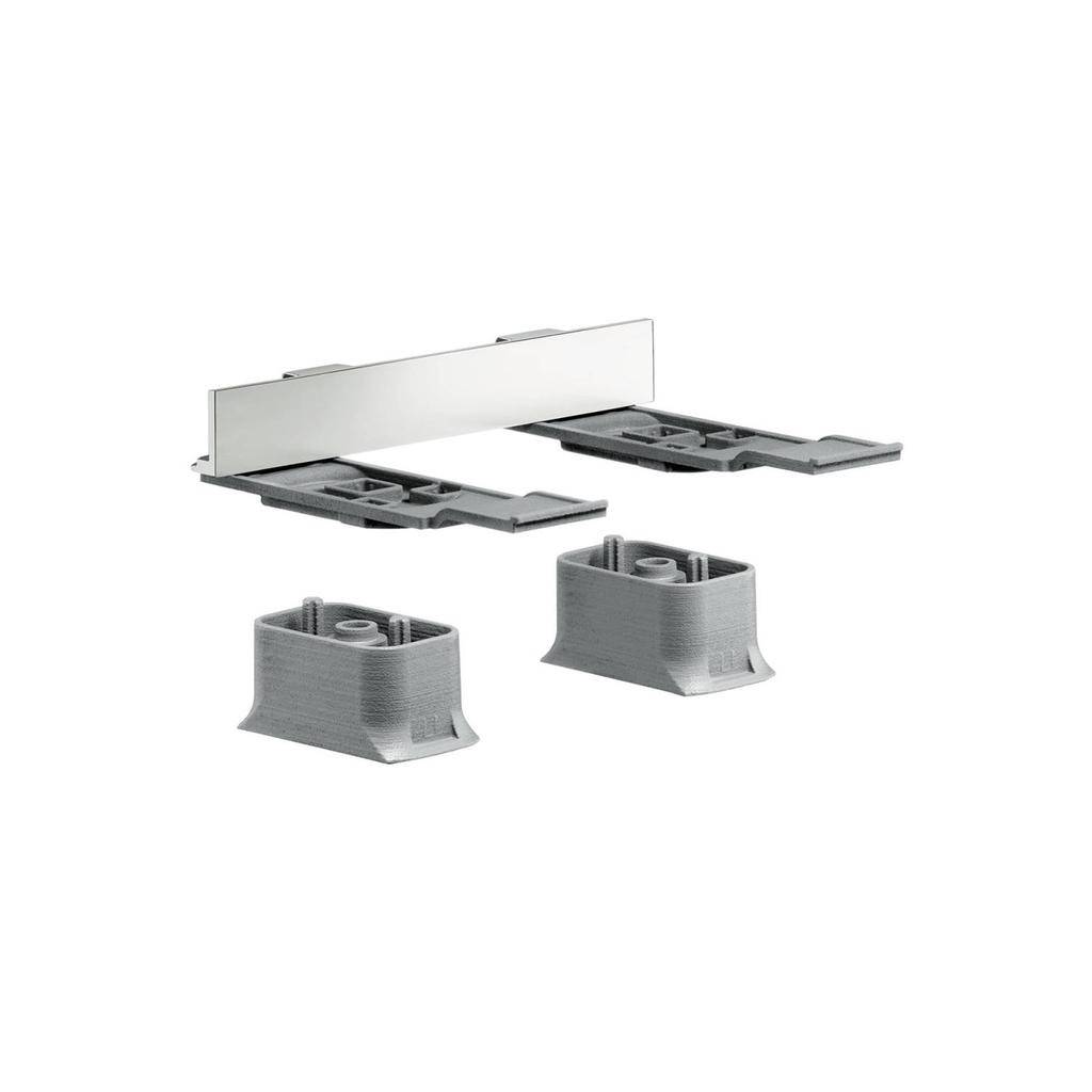 Hansgrohe 42870820 Axor Universal Modular Adaptor Set Brushed Nickel 1