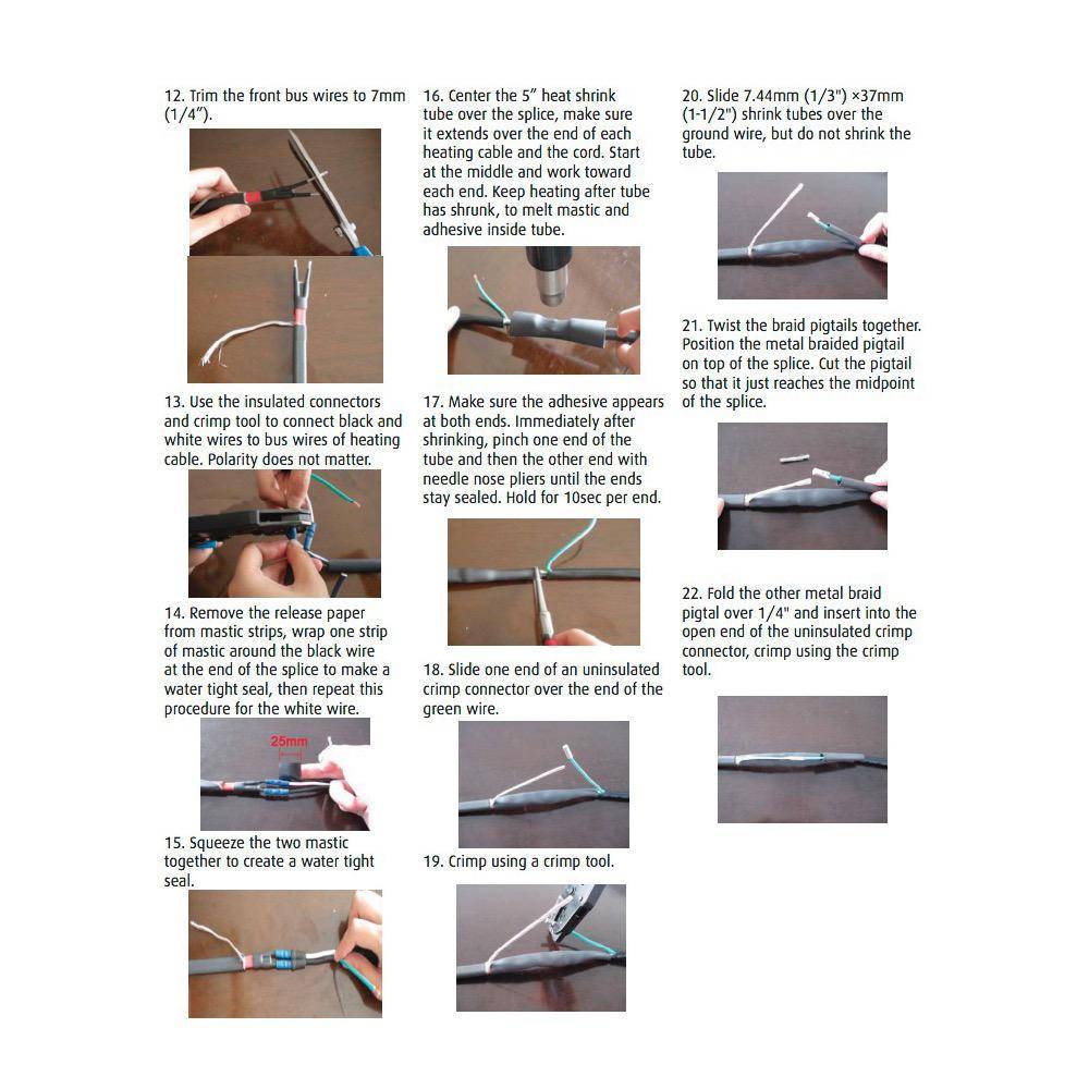 Warmup CRDS-15-GFI Ground Fault Protected Power Connection Kit 3