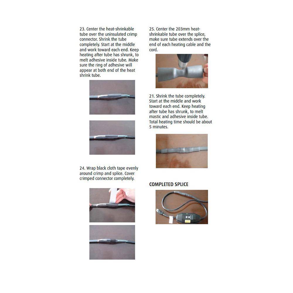 Warmup CRDS-15-GFI Ground Fault Protected Power Connection Kit 4