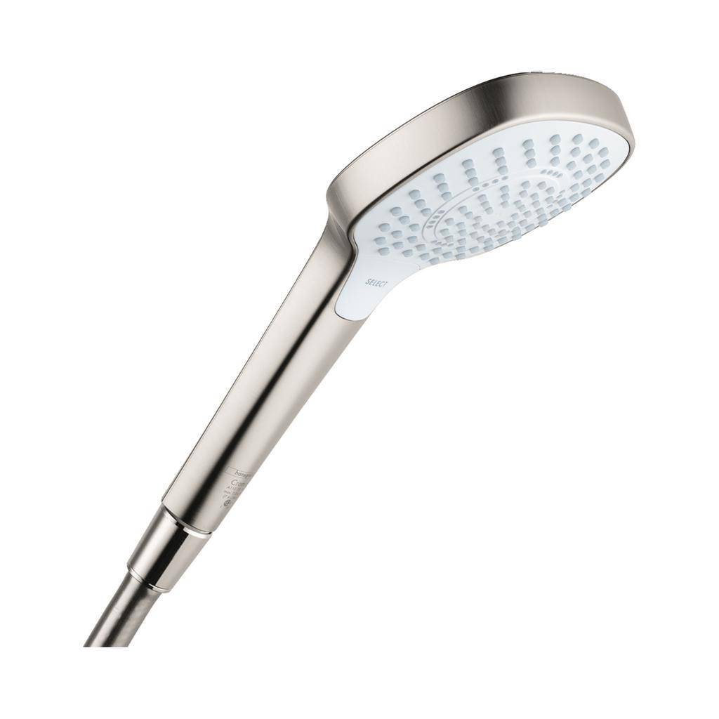 Hansgrohe 04723820 Croma Select E Handshower 110 3 Jet Brushed Nickel 1