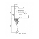Zucchetti ZP6247.195E Pan Single Lever Basin Mixer Chrome 2
