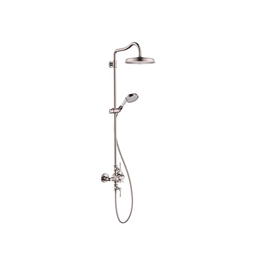 Hansgrohe 16574831 Axor Montreux Showerpipe 240 1 Jet Polished Nickel 1