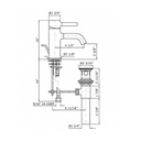 Zucchetti ZP6211.195E Pan Single Lever Basin Mixer Chrome 2