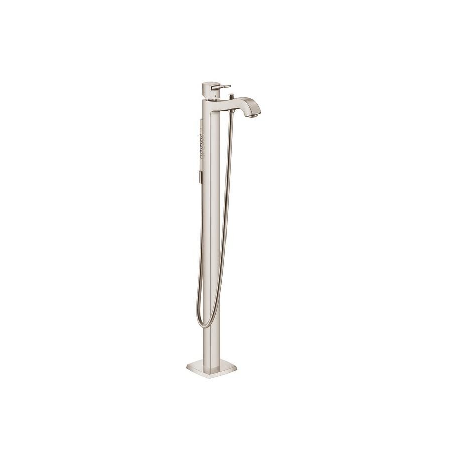 Hansgrohe 31445821 Metropol Classic Freestanding Tub Filler Trim With Handshower Brushed Nickel 1