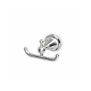 Zucchetti ZAD450 Agor Double Hook Chrome 1