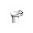 Zucchetti ZAD413 Agor Ceramic Wall Tumbler Holder Chrome 1