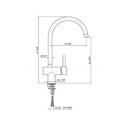 Zucchetti ZP6284.195E Pan Single Lever Sink Mixer Chrome 2