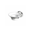 Zucchetti ZAD410 Agor Ceramic Wall Soap Dish Chrome 1