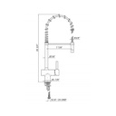 Zucchetti ZP6286.195E Pan Single Lever Sink Mixer Chrome 2