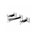 Zucchetti ZB1699.190E Bellagio Three Hole Built-In Basin Mixer Chrome 1